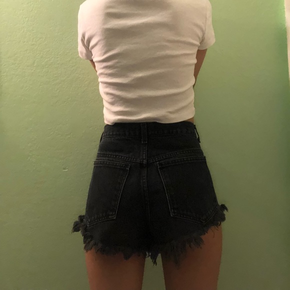 Vintage Calvin Klein High Waisted Shorts - Picture 6 of 7